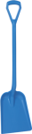 Vikan Shovel, D Grip, 327 x 271 x 50 mm, 1040 mm blue