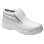 Supertouch Food X Anti Bacterial High Top Shoe White  Size 12