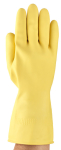 Ansell AlphaTec Yellow Nitrile Glove Size 8