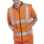 Bodywarmer Hi Viz Orange Large