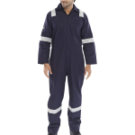 Hi Viz Boilersuit Flame Retardant Navy 58