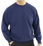 Polycotton Sweatshirt Navy XL