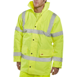 Hi Viz Constructor Jacket Yellow Large