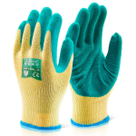 Green Latex Coated Palm Glove XL