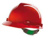 V-gard Safety Helmet Red