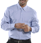 Oxford Long Sleeved Shirt Blue 19