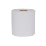 2 Ply White Mini Centre Feed Roll