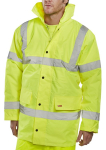 Hi Viz Constructor Jacket Yellow Medium
