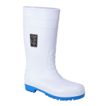 FW95 White Safety Welling ton Size 41/7