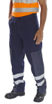 P/cotton Nylon Patch Trousers Navy REG 46