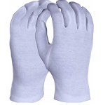 Mens Bleached White Stockinette Open Cuff Glove Case 600
