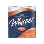 Standard 320 Sheet 2 Ply White Toilet Rolls