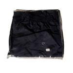 Navy Nylon Trousers With Elasticated Waist XL