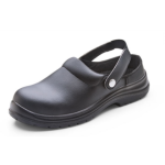 Micro Fibre Safety Slipper Black Size 10