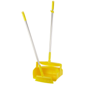 Vikan Dustpan set, closable with broom, 350 mm, Medium yellow