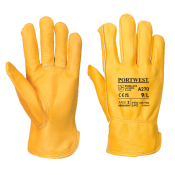 Portwest Classic Driver Glove Tan X-Large Pack 12