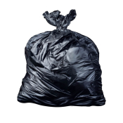 18x29x39' 160g Bio Degradable Black Bag