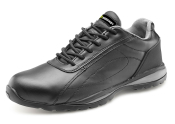 D/D Safety Trainer Shoe Black/Grey Size 10