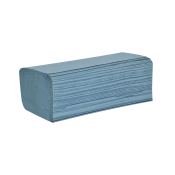 1 Ply Z-Fold Blue Hand Towels