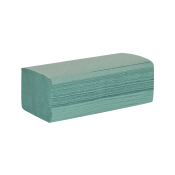 1 Ply V-Fold Green Hand Towels