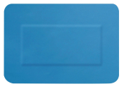 Metal detectable plasters - Aeroplast premium large patch dressing, x25, blue