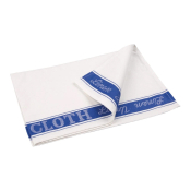 Vogue Glass Cloth Blue Border - 760x510mm 30x20inch