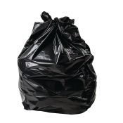 Jantex Bin Liners Black Small - 381x610x610mm 15x25x24inch 40Ltr (Pack 500)