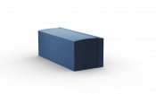 1 Ply V-Fold Blue Hand Towels