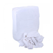All White Select Cotton Waste Rag
