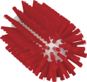 Vikan 77mm Dia Pipe Cleaning Brush Medium Bristle Red