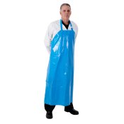 Supertouch Heavy Duty Waterproof TPU Apron Blue Pack 10