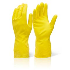 House Hold Medium Weight Glove Yellow