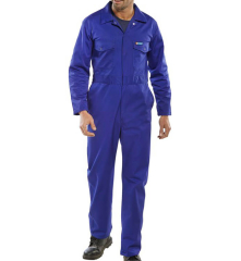 Polycotton Boilersuit Royal Blue