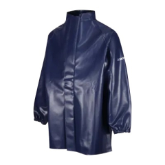 Chemsol Jacket With Collar Blue