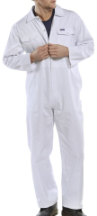 Polycotton Boilersuit White