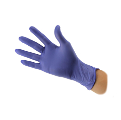 Nitrile Powder Free Disposable Gloves Indigo