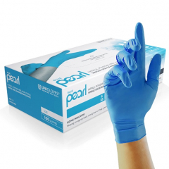 Unicare Blue Pearl Nitrile Powder Free Gloves