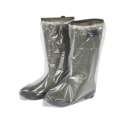 Disposable Elasticated Clear Overboots Pk 25 Pairs