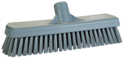 Vikan 300mm Hygiene Deck Scrub Stiff Grey