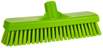 Vikan 300mm Hygiene Deck Scrub Stiff Lime