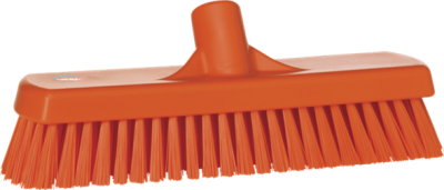 Vikan 300mm Hygiene Deck Scrub Stiff Orange