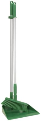 Vikan Upright Dustpan and Broom Set 330mm Green