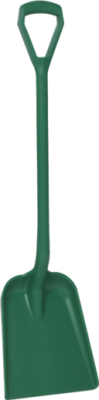 Vikan Shovel, D Grip, 327 x 271 x 50 mm, 1040 mm green