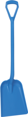 Vikan Shovel, D Grip, 327 x 271 x 50 mm, 1040 mm blue