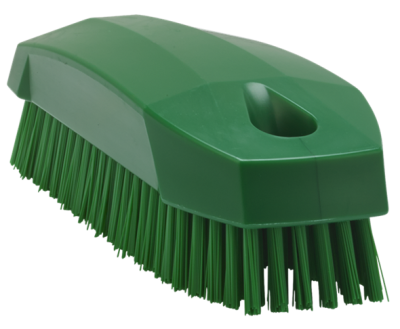 Vikan 115mm Hygiene Nail Brush Green