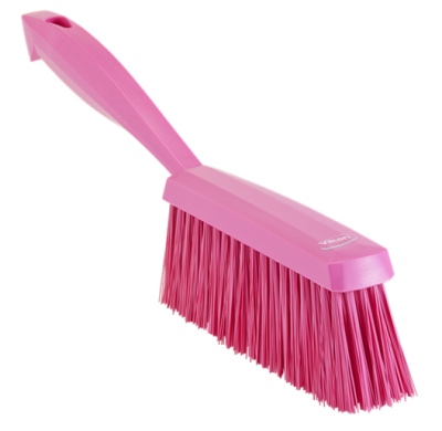 Vikan Hand Brush 330mm Medium Pink