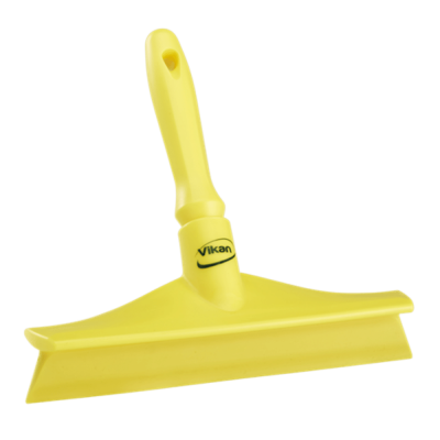 Vikan Ultra Hygiene Table Squeegee w/Mini Handle, 245 mm Yellow
