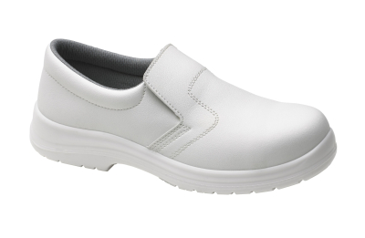 Supertouch Food X Anti Bacterial Slip On Shoe White