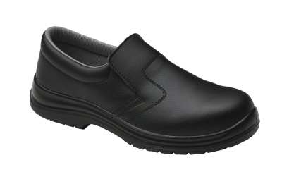 Supertouch Food X Anti Bacterial Slip On Shoe Black