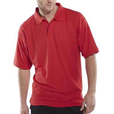 Polo Shirt Red XXXL
